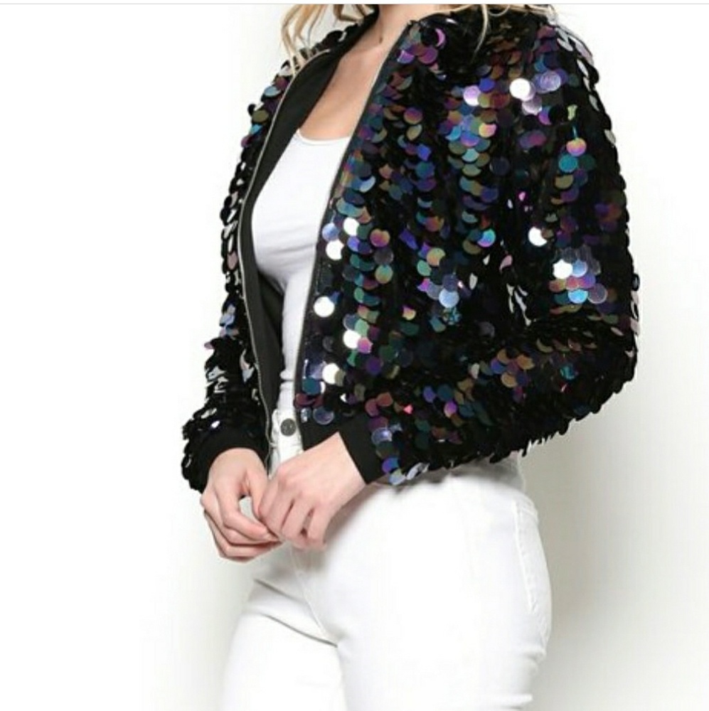 Sequin Jacket
